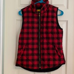 Buffalo Plaid Puffer Vest